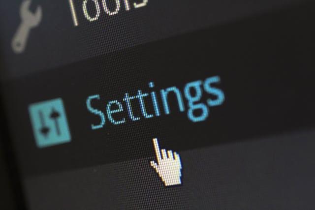 Поиск настроек в браузере